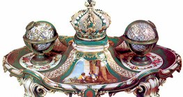 Inkwell of Marie Antoinette (18th century, Rococo)