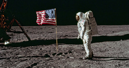 Buzz Aldrin, Apollo 11 astronaut on the moon