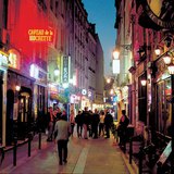 Nightlife of the Latin Quarter in Paris