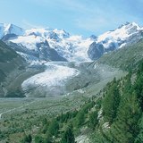 Glacier in the Alps