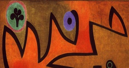 Paul Klee: Fire source (1938, Expressionism)