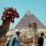 Tourism at the Pyramids of Giza