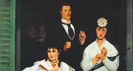 Édouard Manet - The Balcony (1868, Impressionism)