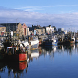 Fishing boats in Dublin