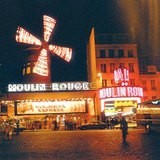The Moulin Rouge, one of the most famous music venues of Paris