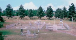 Facility of meteorological measuring instruments