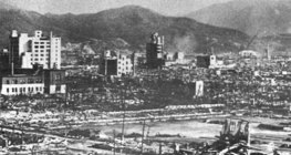 Hiroshima after the atomic bombing