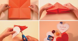 Making greeting cards for Mother's Day