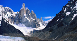Mountain tops in Los Glaciares National Park, Patagonia