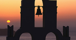Bells on the island of Santorini