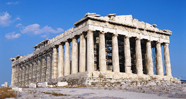 Parthenon on the Athenian Acropolis