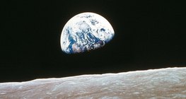 View of Earth from the Moon