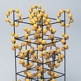 Модел на кристалната решетка на сярата