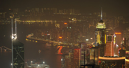 Nightscape of Hong Kong