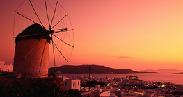 Sunset at Mykonos