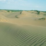 Sand shapes in the Atacama Desert