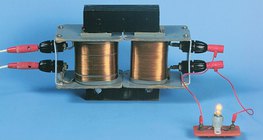 Transformer connected to a circuit