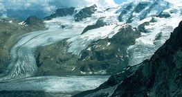 Glaciers in the Alps