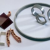 Objects made of hard PVC