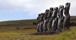 Moai on Easter Island