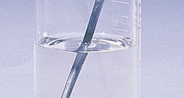 Passivated iron nail in dilute nitric acid