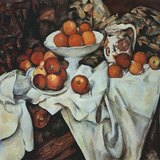 Paul Cézanne: Still Life (1895-1900, post-Impressionism)