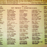Illyés Gyula Egy mondat a zsarnokságról című verse egy újságban (1956)