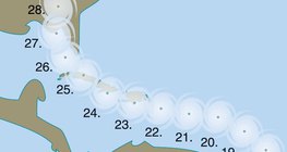 Movements of the tropical cyclone
