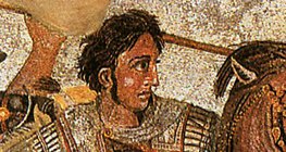 The Alexander Mosaic (Pompeii, c. 2nd century BC, detail)