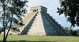 Mayan temple in the Yucatan Peninsula