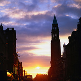 Sunset in Edinborough