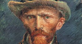 Van Gogh: Self-portrait (1887, Post-Impressionism)