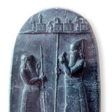 Relief of an Assyrian king