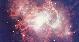 The Crab Nebula is a supernova remnant 