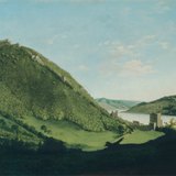 id. Markó Károly: Visegrád (1828, klasszicizmus)