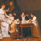 Joseph Marcellin Combette - Portrait of a Family (1800-1801)