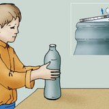 An experiment to heat air