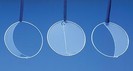 Showing that the molecules of a liquid are attracted to each other