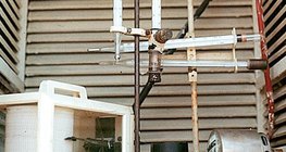 Interior of a Stevenson screen