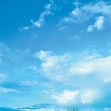 Clouds consist of tiny water droplets