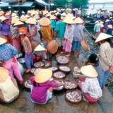 Рибен пазар във Виетнам