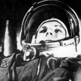 Yuri Gagarin, the first human in space