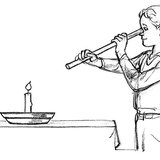 Lyset går i en rett linje