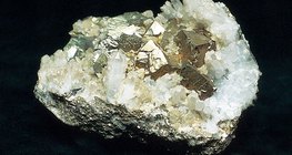 Chalcopyrite: an ore containing copper