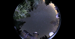 Winter constellations above Kanzelhöhe Observatory in Austria