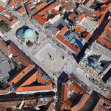 Pécs főtere, a Széchenyi tér