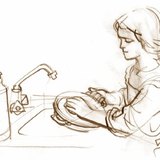 Перилните и съдомиялните препарати добре разтварят мазнината.