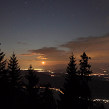 Moonrise over the Karawanks