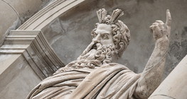 Zeus, the king of Greek gods