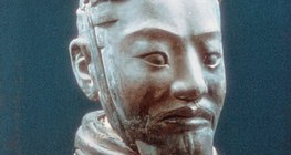 A soldier of the Chinese Terra Cotta Army